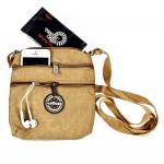 VIAGGI Travel Sling Bag - Beach Brown